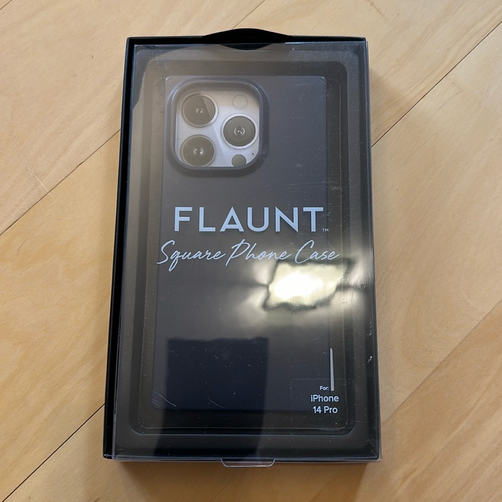 Flaunt I phone 14 pro square case
